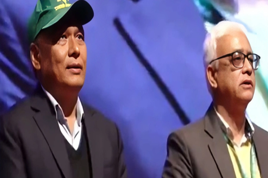 Minister Ghising inaugurates Ujyaalo Nepal Party launch event