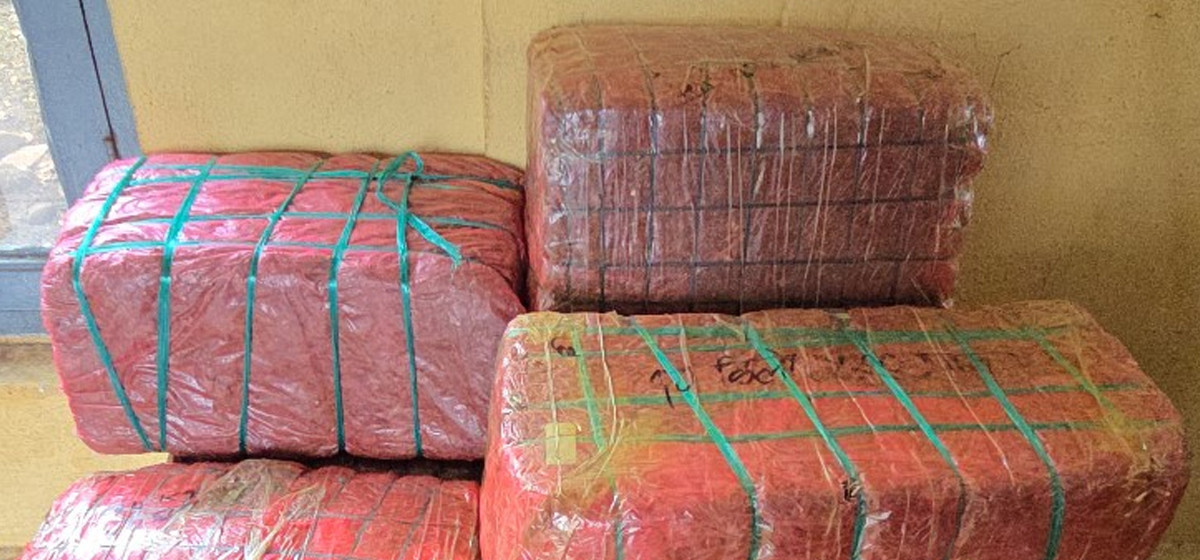 112 kgs of cannabis seized from electric car, thre...