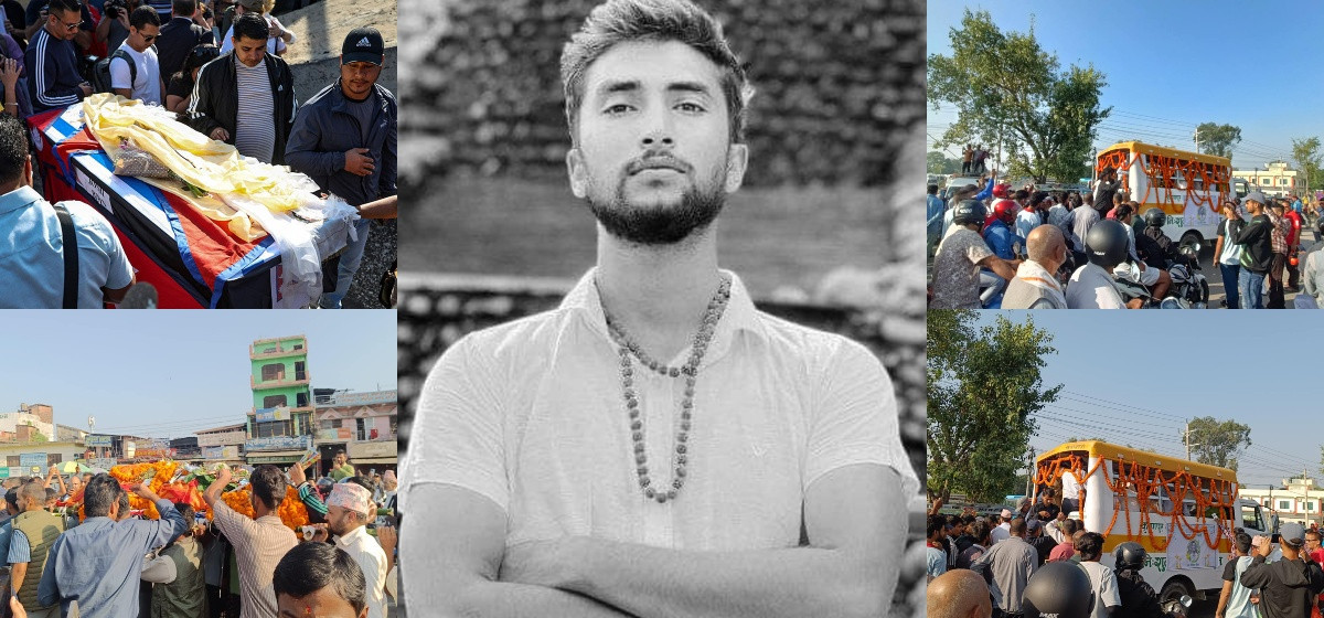 Bipin Joshi cremated with national honors as Nepal mourns fallen students