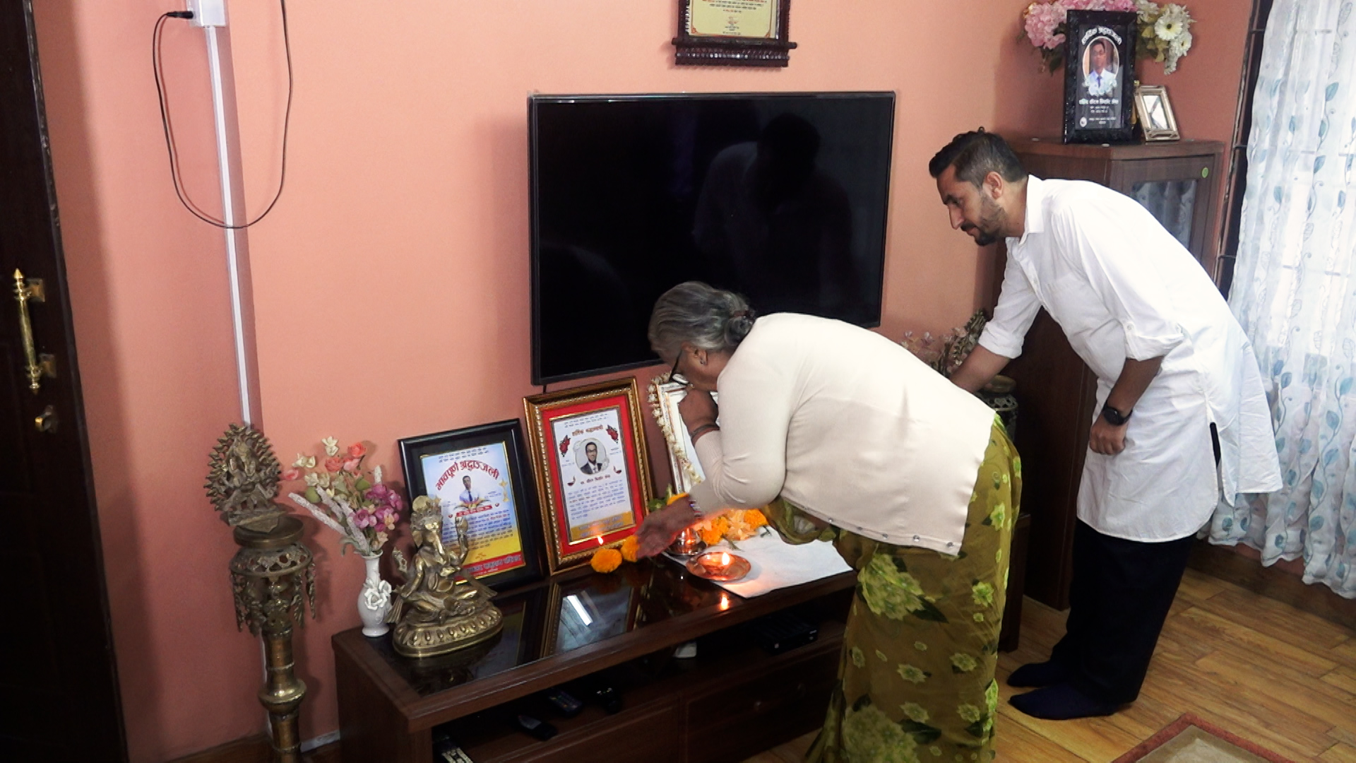PM Karki meets families of martyrs