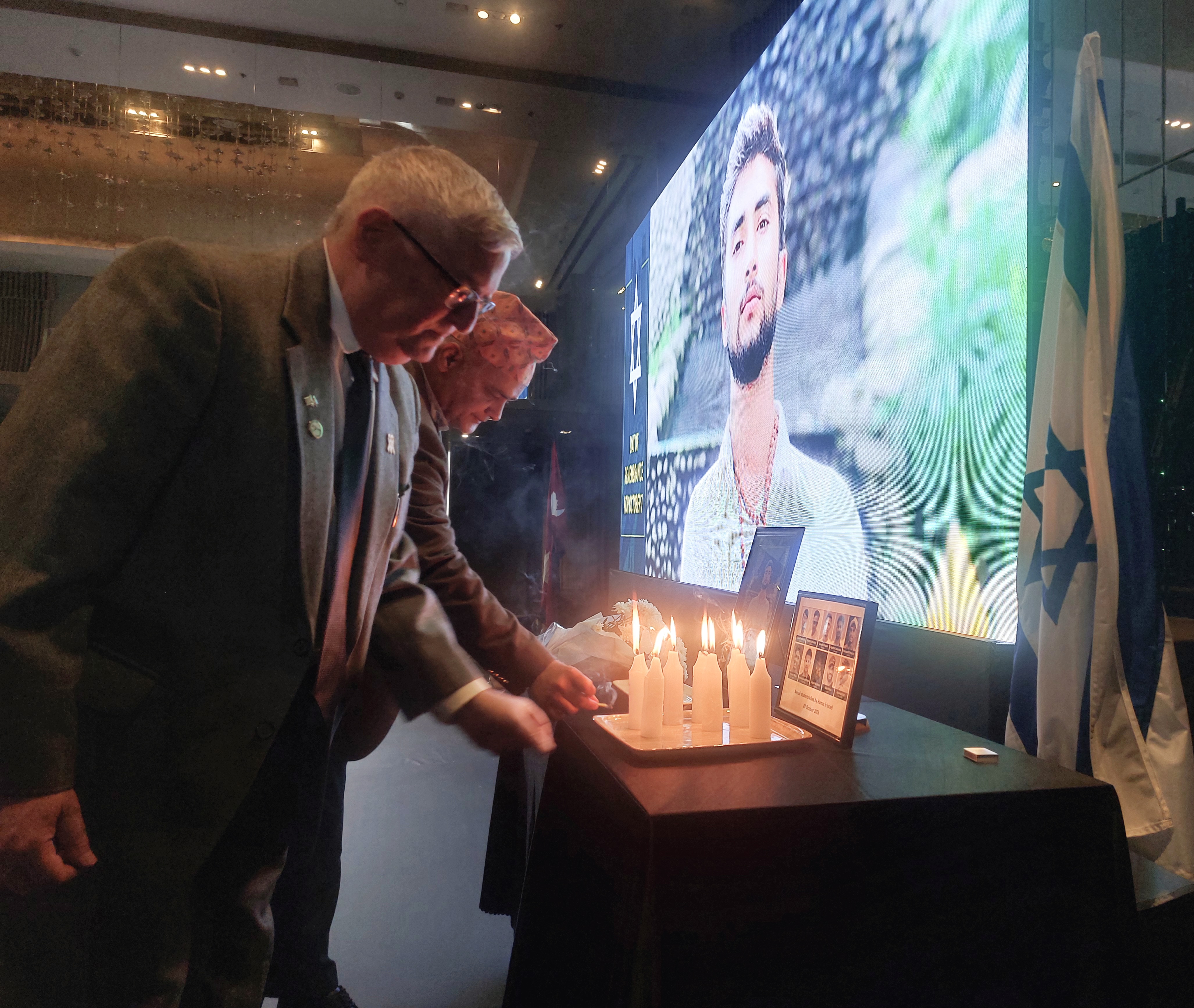Israel embassy in Nepal holds memorial ceremony to honor Hamas attack victims