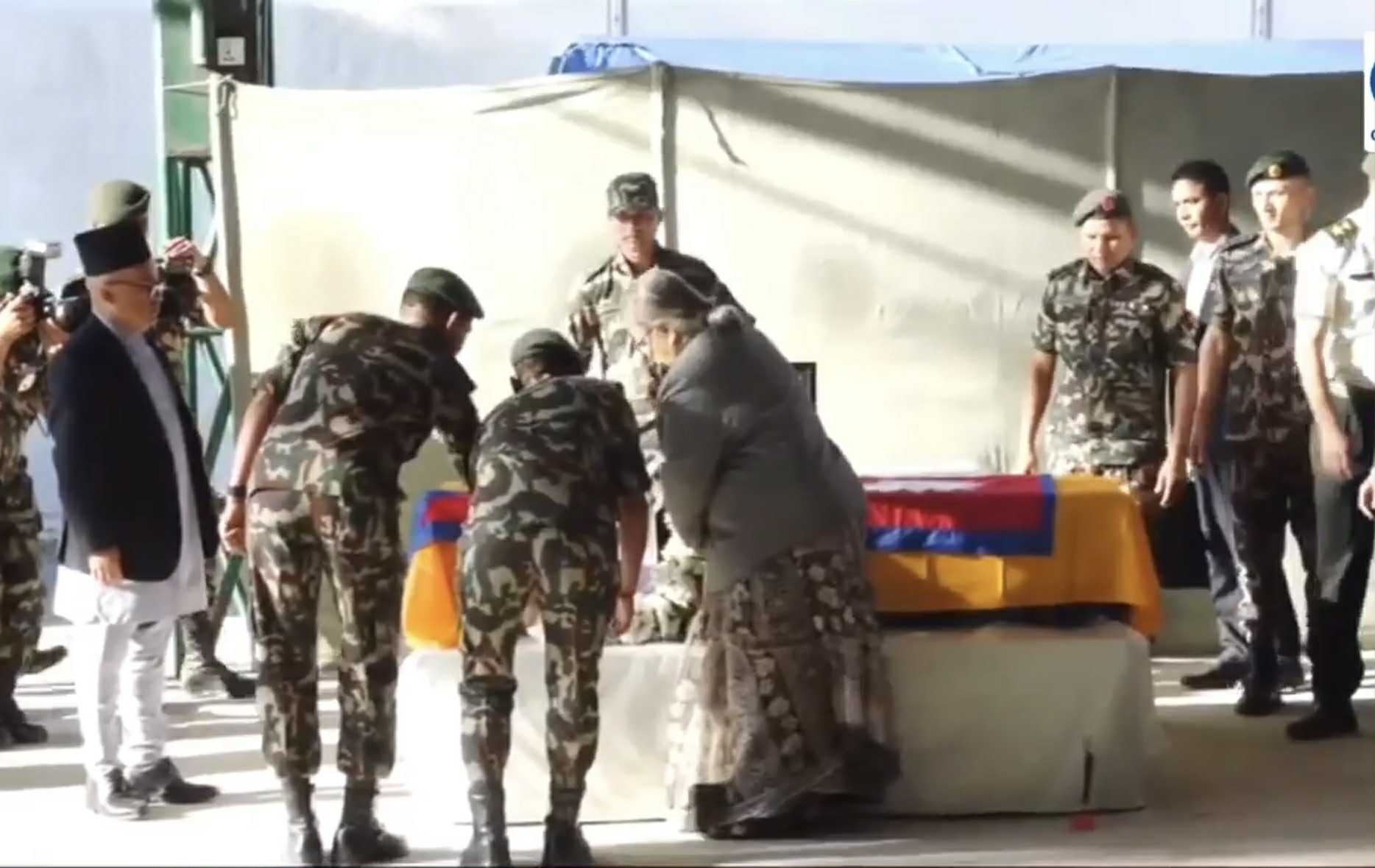 Body of Bipin Joshi arrives in Kathmandu; national...