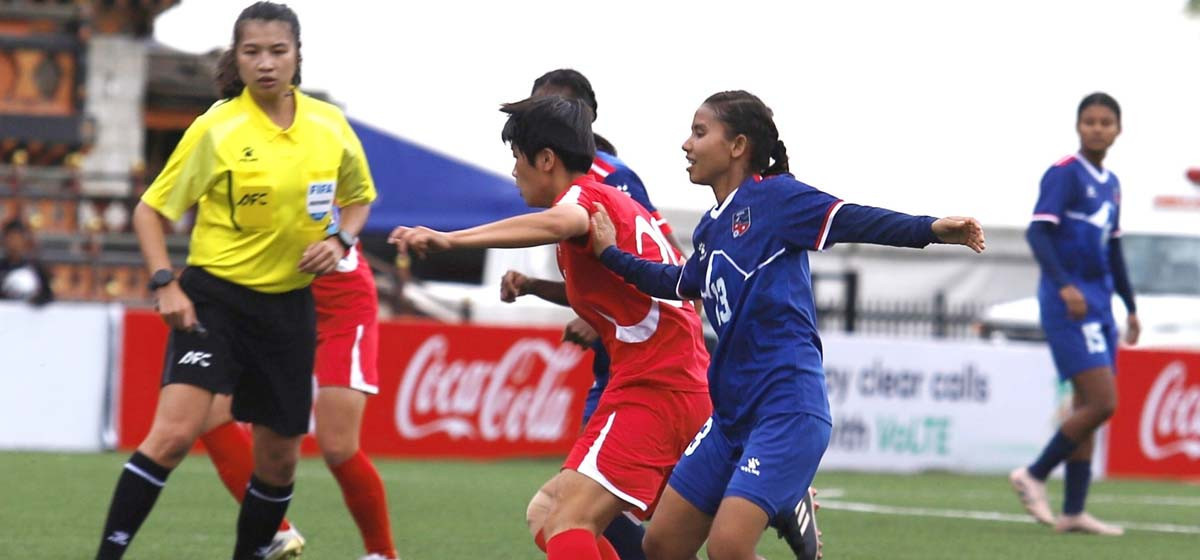 Nepal defeated 11-0 by North Korea in AFC U-20 Women’s Asian Cup Qualifiers