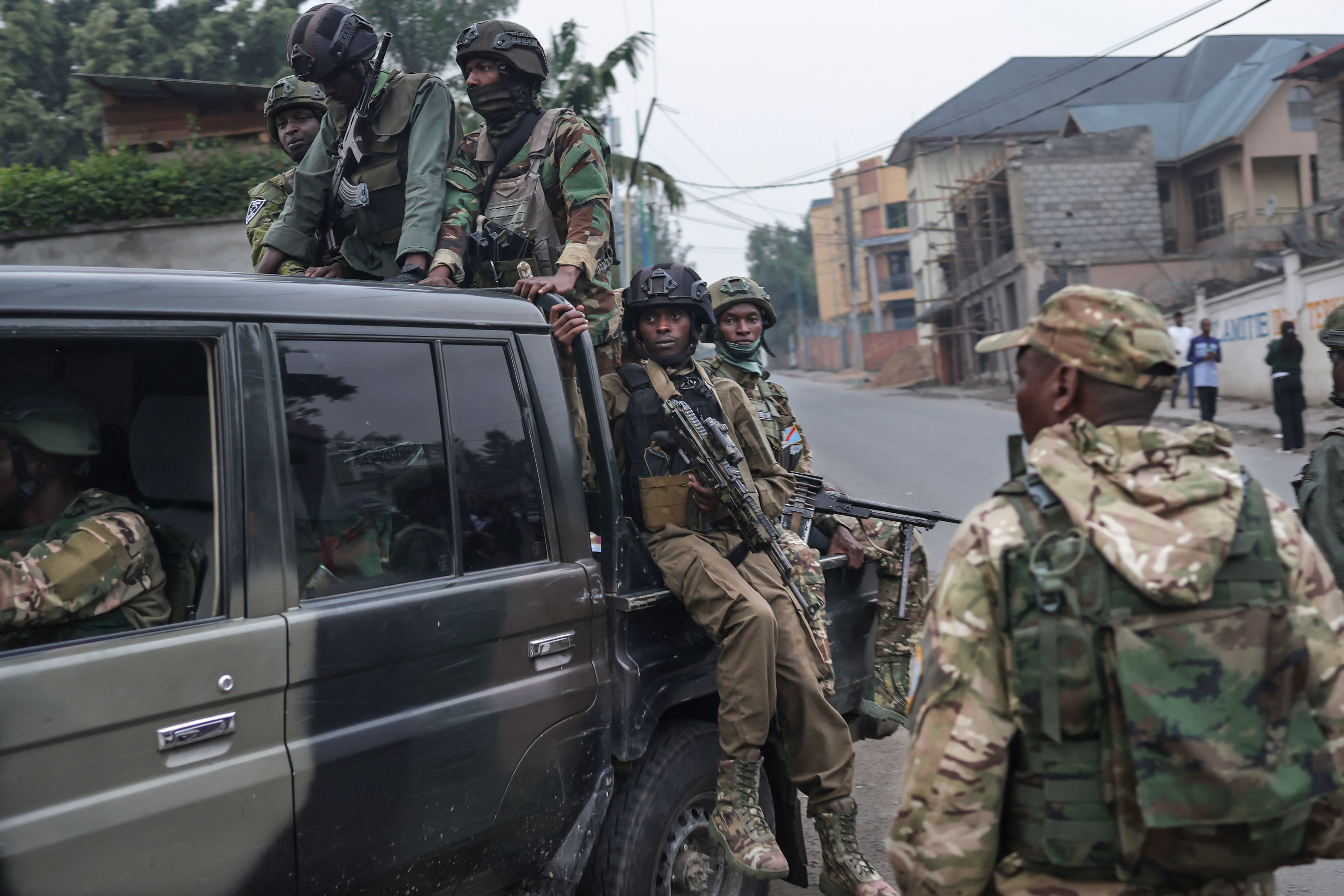 Congo and Rwanda-backed rebels sign declaration of principles for a permanent ceasefire in the east