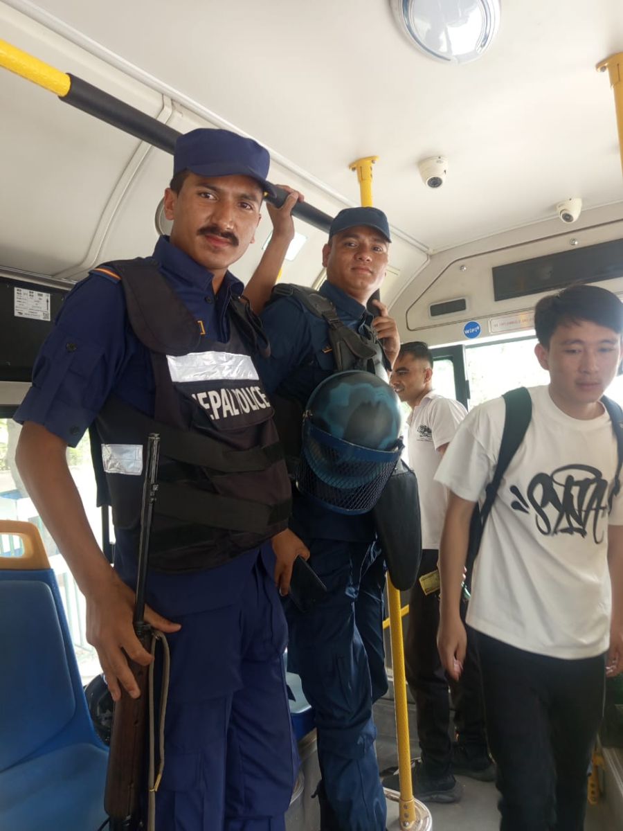 Sajha Yatayat Operates Under Armed Police Protection Amid Transport 