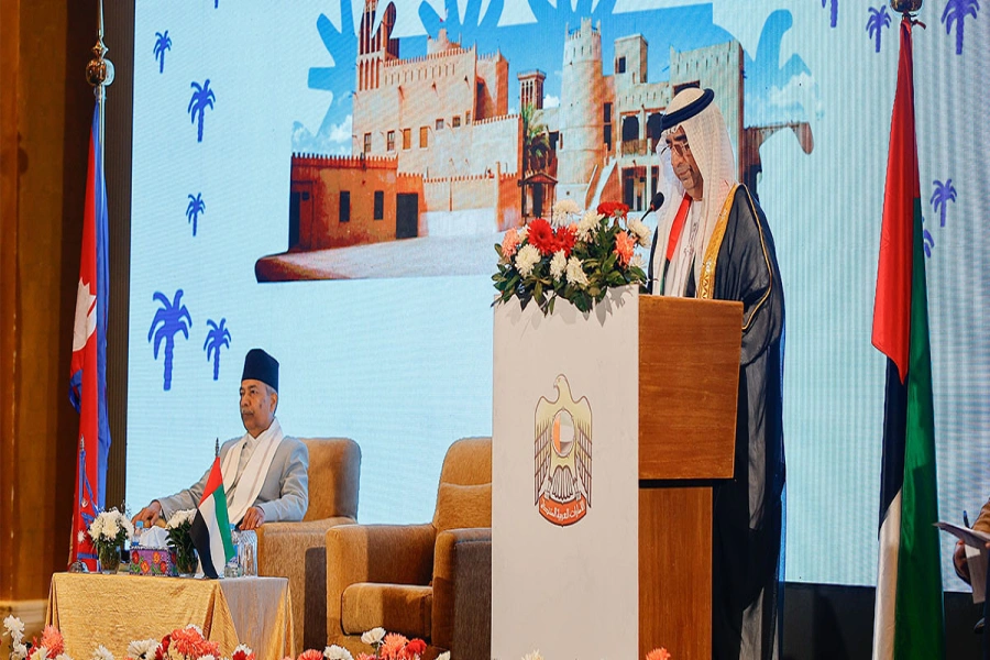 Vice President Yadav attends UAE National Day cele...